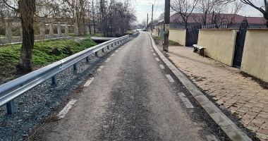 Lucrările de asfaltare a străzilor din comuna Mihail Kogălniceanu, la final - 2