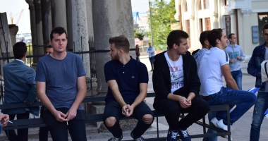 GALERIE FOTO. FIȚE ȘI FIGURI DE BUFTEA / Cum au început studenții constănțeni anul universitar - 6