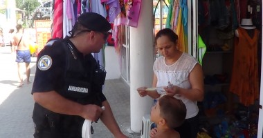 Galerie FOTO. Polițiștii și jandarmii au împânzit stațiunea Mamaia - 3
