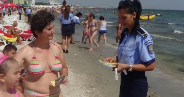 Galerie FOTO. Polițiștii și jandarmii au împânzit stațiunea Mamaia - 5