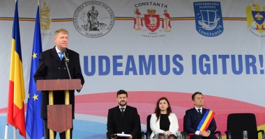 Galerie foto / IOHANNIS DESCHIDE ANUL UNIVERSITAR, LA CONSTANȚA. TRAFICUL ÎN ORAȘ, PARALIZAT - 15