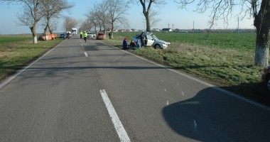Accident RUTIER MORTAL. O avocată a intrat cu mașina într-un copac! Galerie FOTO - 4