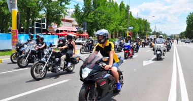 GALERIE FOTO / Paradă de motocicliști la Constanța, în frunte cu polițiștii rutieri - 6