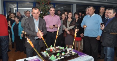 Galerie FOTO. Final de an cu colinde, șampanie și artificii la Grupul de firme Histria - 2