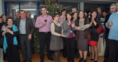 Galerie FOTO. Final de an cu colinde, șampanie și artificii la Grupul de firme Histria - 15