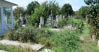 GALERIE FOTO / Cimitirul Central din Constanța, acoperit de buruieni. "Mi-e frică să intru, plătim bani degeaba" - 11