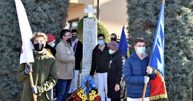 Omagii aduse eroilor, la Cumpăna, de 1 decembrie - 2
