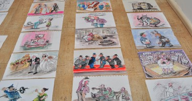 Ultima găselniță pentru cultura constănțenilor: Caricaturi în R.A.T.C.
