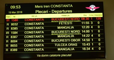 GALERIE FOTO. HAOS ÎN GARA CONSTANȚA! TRENURI ÎNTÂRZIATE, NERVI ÎNTINȘI LA MAXIM - 7