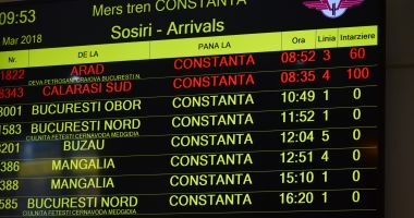 GALERIE FOTO. HAOS ÎN GARA CONSTANȚA! TRENURI ÎNTÂRZIATE, NERVI ÎNTINȘI LA MAXIM - 8