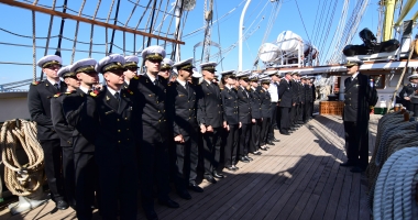 Galerie foto. Misiune importantă pentru nava școală "Mircea"/ Momente pline de emoție, în Portul Constanța - 5