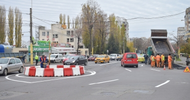 Galerie foto. SENS GIRATORIU PE B-DUL LĂPUȘNEANU, COLȚ CU NICOLAE IORGA - 2