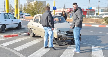 Accident rutier la Gară (GALERIE FOTO) - 3
