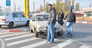 Accident rutier la Gară (GALERIE FOTO) - 4