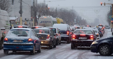 Trafic de coșmar la Constanța! "Am făcut o oră de la birou până acasă, n-am zărit o mașină să împrăștie nisip" - 2