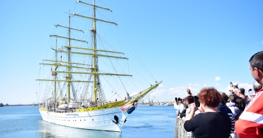 Galerie foto. Misiune importantă pentru nava școală "Mircea"/ Momente pline de emoție, în Portul Constanța - 12