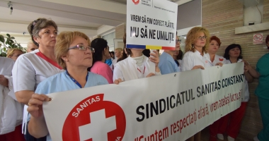 Galerie foto. GREVĂ și PROTESTE, ÎN SPITALELE din JUDEȚUL CONSTANȚA - 13
