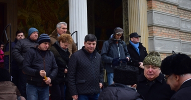 Galerie FOTO. LACRIMI ȘI DURERE! Profesorul Gheorghe Dumitrașcu, condus pe ultimul drum - 14