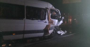 VIDEO! GRAV ACCIDENT RUTIER în CONSTANȚA / Autoturism făcut SCRUM după ce s-a izbit de un microbuz. Un tânăr a murit carbonizat - Imagini ȘOCANTE! - 11