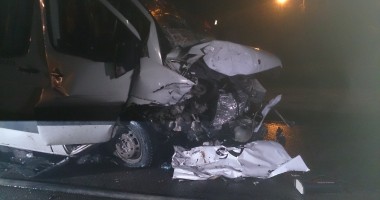 VIDEO! GRAV ACCIDENT RUTIER în CONSTANȚA / Autoturism făcut SCRUM după ce s-a izbit de un microbuz. Un tânăr a murit carbonizat - Imagini ȘOCANTE! - 18