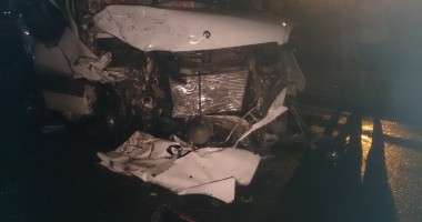 VIDEO! GRAV ACCIDENT RUTIER în CONSTANȚA / Autoturism făcut SCRUM după ce s-a izbit de un microbuz. Un tânăr a murit carbonizat - Imagini ȘOCANTE! - 7