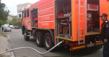 Imaginile dezastrului - CASĂ DIN CONSTANȚA, MISTUITĂ DE FLĂCĂRI! - Update - 3
