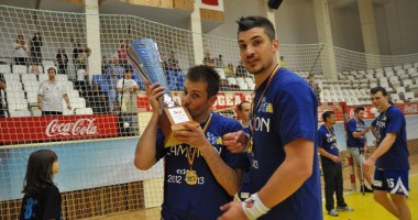 Galerie FOTO. HCM Constanța a primit Trofeul Ligii Naționale după victoria cu Timișoara - 11