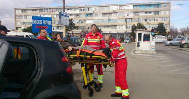 Galerie FOTO / Accident rutier în fața Gării Constanța. UPDATE - 2