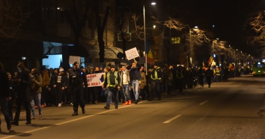 GALERIE FOTO / A CINCEA SEARĂ DE PROTESTE LA CONSTANȚA - 12