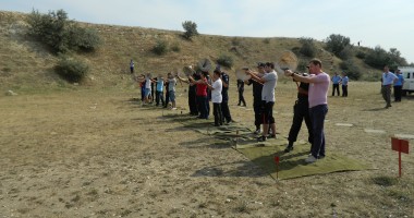 GALERIE FOTO / Jandarmii, la ceas de sărbătoare. Cuget Liber, pe podium la "Cupa Presei la tir" - 2