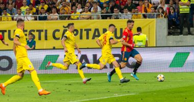 Galerie foto. România a pierdut partida împotriva Spaniei - 5