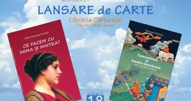 Stire din Cultură-Educație : Dublă lansare de carte la Cărturești