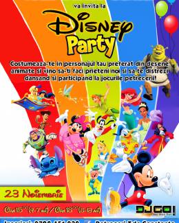 Super-petrecere cu personaje din desene animate. Duminică, toți copiii sunt invitați la Disney Party! - 3