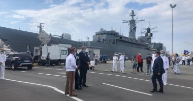 Festivitățile de Ziua Marinei sunt găzduite, anul acesta, de Portul Militar Constanța. GALERIE FOTO - 3