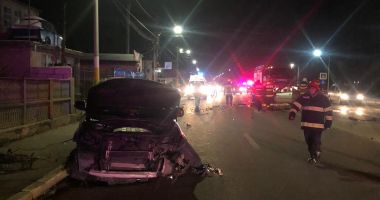Galerie foto. Accident rutier la intrare în Murfatlar. Sunt trei victime - 4