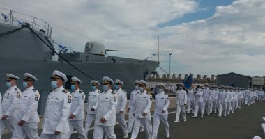 Festivitățile de Ziua Marinei sunt găzduite, anul acesta, de Portul Militar Constanța. GALERIE FOTO - 7