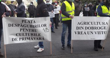 GALERIE FOTO / Fermierii protestează la Constanţa
