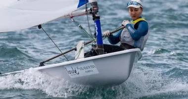 Stire din Sport : Constănțeanca Ebru Bolat, antrenamente intense. Sportiva participă la Grand Prix-ul Portugaliei la yachting