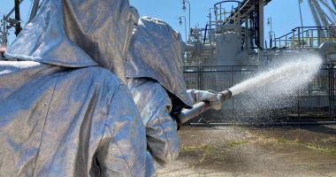 GALERIE FOTO. EXERCIȚIU TACTIC la Oil Terminal: cât de prompt intervin salvatorii, în caz de explozie! - 3