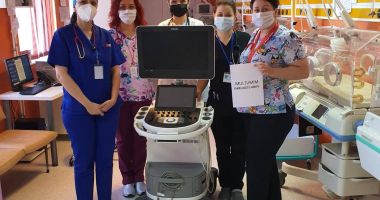 Grupul CELCO a dotat Neonatologia cu un ecograf ultraperformant - 2