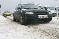 Se circulă în condiții de iarnă în întreg județul Constanța