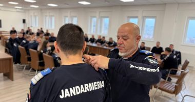 Ceremonie de avansare în grad, la Inspectoratul de Jandarmi Județean Constanța - 2