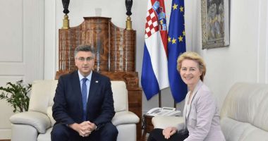 Stire din Actualitate : Eforturile Croației susținute de Ursula von der Leyen