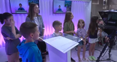 Copiii care au dat voce știrilor: experiență inedită în lumea presei