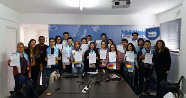 Stire din Cultură-Educație : Elevii Liceului "Callatis" au învățat informatică de la ciprioți
