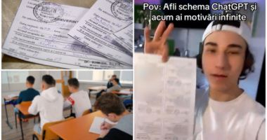 Stire din Eveniment : Elevii recurg la AI pentru a scăpa de ore. Ce metodă au găsit