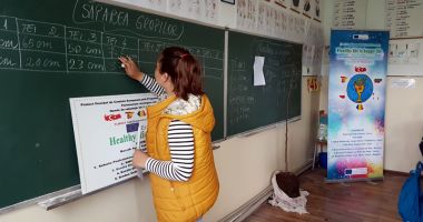 Elevii din Ciocârlia învață cum să trăiască sănătos - 4