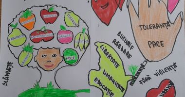Elevii Şcolii „Grigore Moisil” din Năvodari spun „NU” violenţei în unităţile de învăţământ