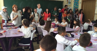 Elevii și profesorii Școlii nr. 30  au fost oaspeți  de "rang european" - 2