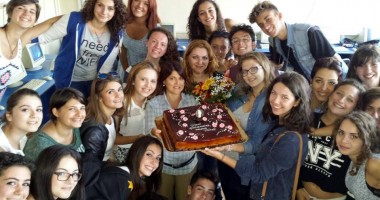 Stire din Cultură-Educație : Elevi italieni au luat loc  în băncile Liceului"Ovidius"
